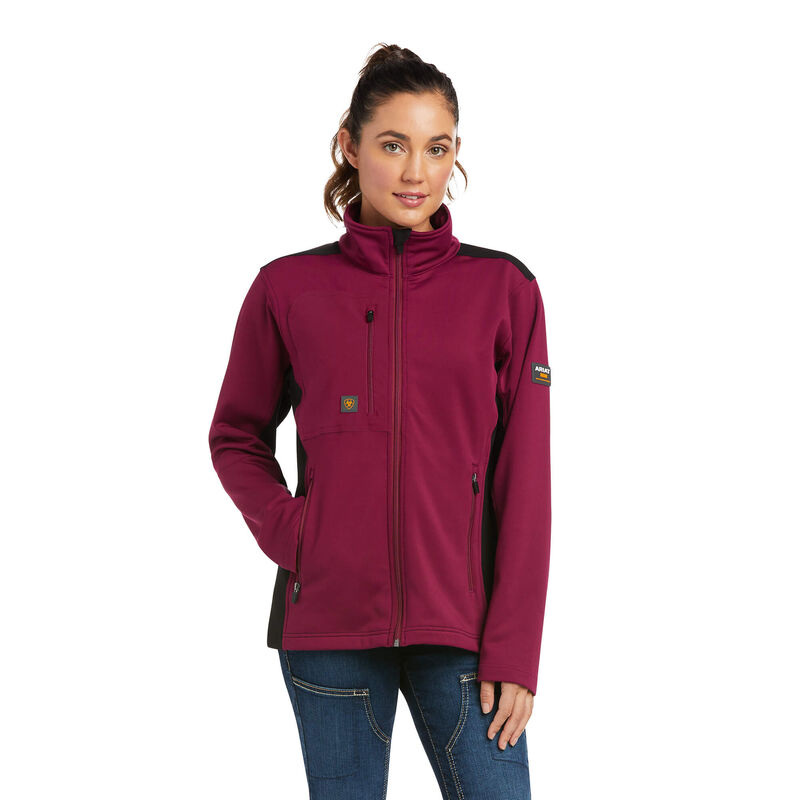 Ariat Rebar Dri-Tech Durastretch Fleece Hybrid - Naisten Violetit Takki ( NEWHXM-417 )